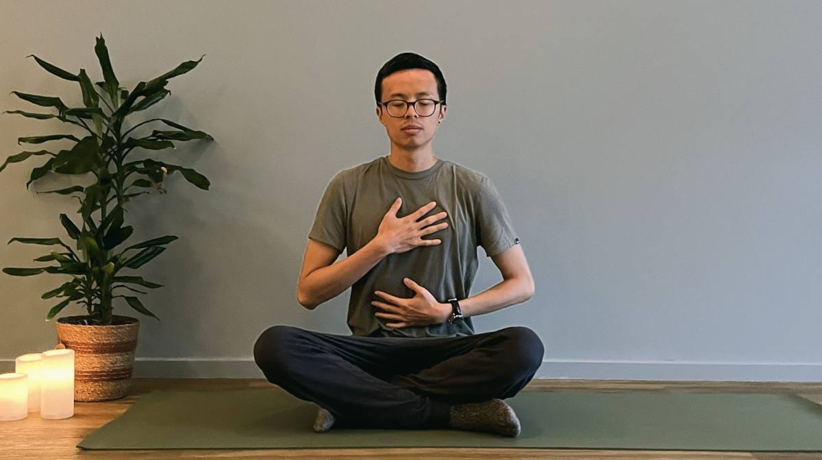 Reset nervous system yoga workshop Leith